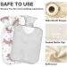 NAANLE Dachshund Hot Water Bottle 1L Warm Water Bottle for Pain Relief Heat & Cold Therapy Ideal for Bed Hand & Foot Comfort - Buy Online on GoSupps.com