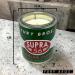 Scented Candles for Men - Supra 56 Sandalwood Patchouli Cedar | Hand-Poured Natural Soy Wax | 70-80 Hour Burn | Vintage Tin Design | Perfect Dad Home Gift - Buy Online on GoSupps.com