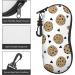 OPSREY grass Pot Leaf printed Glasses Case Portable Zip Storage Case Neutral Sunglasses Soft Case Cookies Food Chip Biscuits One Size - Buy Online on GoSupps.com