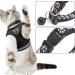 DKDDSSS Cat Harness and Lead Set Soft Mesh Harness for Outdoor Adjustable Reflective Strips Vest Harnesses Escape Proof Cat Kitten Walking Vest with Collar for Medium Cats Pets (M Black) - Buy Online on GoSupps.com
