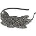 1920s Disco Ball Women's Headband | Gatsby Costume Accessory | Vintage Flapper Hair Band with Sequins & Pearls - Buy Online on GoSupps.com