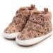 RVROVIC Baby Anti-Slip Sneakers Ankle Boots | Soft Toddler First Walkers | Newborn Crib Shoes 0-6 Months | A1 Leafbrown - Buy Online on GoSupps.com