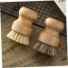 Solustre 2-Pack Dishware Dishwasher Brushes | Kitchen Scrubbing Brush for Cast Iron & Vegetables - Durable Pot & Grill Cleaning Tools - Buy Online on GoSupps.com