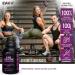 EAFIT - Pure Creatine - Improves Physical Abilities - 3g Creatine Monohydrate by Shaker - Intense Efforts Muscle Gain - Anti-Doping Sugar & Aspartame Free - 300g Powder - Buy Online on GoSupps.com