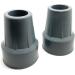 Quantum Leap Pack of Two 22mm Heavy Duty Rubber Ferrules Z Type Added Metal Washer for Extra Strength Crutch Tips Walking Stick Feet - Walking Stick Rubber Tips (22mm Grey) - Buy Online on GoSupps.com
