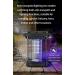 Bug Zapper Outdoor Waterproof Electric Mosquito Lamp 1-1/2 Acre Outdoor Coverage with Powerful Bulb and 1300V Instant Kill Grid Electric Insect Fly and Mosquito Trap - Buy Online on GoSupps.com