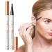 Microblade Eyebrow | -4 Point Eyebrow Microblading with -Fork Tip Applicator - Eyebrow Microblading Eyebrow Pencil Makeup Pens Lift & Snatch Eyebrow Eye Makeup Pochy 3#