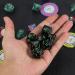 QMAY DND Dice Set - 7 Pcs Polyhedral Dice for Dungeons and Dragons - Pure Black - Buy Online on GoSupps.com