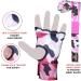 FIGHTSENSE Padded Gel Inner Boxing Gloves with Long Elasticated Hand Wraps - Camo Pink Small (Pair) | For Men and Women - Ideal for Boxing, MMA, Muay Thai, Kickboxing, Martial Arts Training - Buy Online on GoSupps.com