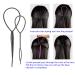 19pcs Girls Donut Hair Bun Maker Set with Bobby Pins - Women Hair Bun Kit for Ponytail Styling - Buy Online on GoSupps.com