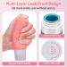 Alyvisun 4 Pack Silicone Travel Bottles for Toiletries Refillable & Leak-proof Travel Containers 100ml Small Size Squeezy Bottles for Shampoo Lotion Cosmetic - Buy Online on GoSupps.com