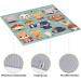 Composite Sponge Microfiber Drying Mat - Cute Animals Design | 18x24 Inch, Foldable & Hangable for Kitchen Draining Rack - Absorbent for Baby Bottles, Coffee Pads - Buy Online on GoSupps.com