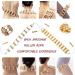 Wooden Back Massage Roller Rope Tool for Lymphatic Drainage and Muscle Pain Relief - 2 Pcs - Buy Online on GoSupps.com