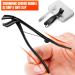 DRMODE Angled Head Nail Clippers for Thick Nails - Premium Steel Toe Nail Cutter with Wide Opening for Men, Seniors, Women - Black - Buy Online on GoSupps.com