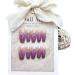 Handmade Wearing Armor with Phantom Purple Gradient Full Diamond Long Ice Transparent Whitening Detachable False Nails(M) - Buy Online on GoSupps.com