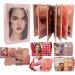 Palette De Maquillage En Forme De Livre | Longue Tenue Multicolore | Palette De Fard Paupi res Contour Color | Pour Mariage Anniversaire Joues Filles D butant Quotidien Voyage F te - Buy Online on GoSupps.com