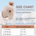 XIAOHAWANG Winter Baby Hat with Velvet Lining and Pompom | Toddler Kids Beanie for Girls and Boys 6-18 Months - Beige - Buy Online on GoSupps.com