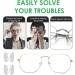 10 Pairs Silicone Nose Pads - Non-Slip Glasses & Sunglasses Accessories - Comfortable Pressure-Reducing Clear Pads - Buy Online on GoSupps.com