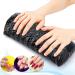 Nail Pillow Hand Rest - Washable PU Leather Armrest for Manicure - Black Nail Art Accessory for Techs - Buy Online on GoSupps.com