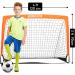 Soccer Goal Pop Up Net for Kids Backyard - 4' x 3' Orange - 1 Pack - Buy Online on GoSupps.com