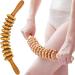 Lukezors tuuli accessories with handle body roller fascia stick high -quality fascia roll wood fascia roll wood for legs neck muscle relaxation body sculping