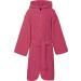 Erwin M ller Children's Bathroom Department with a zipper binding belt and hood uni frottier - soft suction -strong with bags 100% cotton - Fuchsia size 146/152 bathrobe with zipper 146/152 Fuchsia