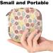 Menstrual Bag Zipper - Colorful Flowers Tampon & Napkin Pouch for Women & Girls | International Shipping Available - Buy Online on GoSupps.com