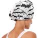 Bat Pattern Dry Hair Cap | Quick Drying Towel Set & Button Headband - Super Absorbent & Soft Comfort - Buy Online on GoSupps.com