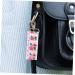 LIFKOME 2pcs Lipstick Rings Wristlet Keychain for Women - Stylish Car Key Fob Lip Balm Pendant Charm - Pink - Buy Online on GoSupps.com