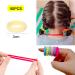 50-Piece Candy Color Seamless Elastics Hair Ties for Girls - Ponytail Holders & Hair Accessories - Multicolor Mix - Buy Online on GoSupps.com