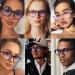 Vintage Blue Light Blocking Glasses for Women/Men - Round Rim Eyeglasses Frame for Computer Gaming - Anti Eyestrain - Transparent/Leopard/Black - Buy Online on GoSupps.com