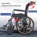 Manual Wheelchair Aluminum Alloy Multifunctional Folding Transport Wheelchair Self-propelled Anti-Tipping Wheelchair - Buy Online on GoSupps.com