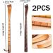 Buy 2pcs Wooden Back Scratcher - 19in Bamboo Itching Relief Tool for Adults - Manual Handheld Square Design - Buy Online on GoSupps.com