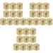 Ultechnovo 30 SCHLASHER SACESTABLATIONS TO Tool for burning Moxa Health Wellness Moxibuscy boxes made of copper therapy instrument Ai Zhu MoxibusTion-Box Circular Network AI-Box Goldenx3stk 3.5x3.5cmx3PCs