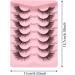 Fake Eyelashes 1 Pack/7 Pairs Fluffy Mink Lashes 3D Natural Look Wispy Eye Lashes Faulse Eyelashes Extension for Eye Makup Mink Lashes Lash Extension False Eyelashes Wispy Eye Lashes - Buy Online on GoSupps.com
