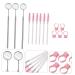 MAGICLULU Eyelash Makeup Tools Kit | Eyelash Glue Lengthening Mascara & Brush | Pink Beauty Tools for Women - Buy Online on GoSupps.com