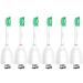 Aoremon Replacement Toothbrush Heads for Philips Sonicare E-Series HX7022/66, 6pack, Fit Sonicare Essence, Xtreme, Elite, Advance, and CleanCare Electric Toothbrush with Hygienic Cap