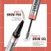 2 in 1 Waterproof 3D Eyebrow Pencil with Eyebrow Gel Micro Eyebrow Pencil with 4 Fork Tip Applicator 2024 New Eyebrow Pencil Effortlessly Creates Natural Looking Brows Black+light Brown - Buy Online on GoSupps.com