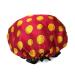 Quanchen Shower Cap for Women 1 Pcs Shower Hat Waterproof-Double Layer-Reusable Elastic Bath Caps for Girls Spa Home Use Hotel and Hair Salon