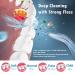 Portable Cordless Water Flosser - Rechargeable Oral Irrigator for Teeth Cleaning Braces & Travel - IPX7 Waterproof 4 Modes - Buy Online on GoSupps.com