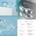 3 Pack Anti Fog Safety Goggles UV400 Protective Glasses | Blue Light Blocking Eyewear for Men and Women - Clear, Leopard, Blue - Buy Online on GoSupps.com