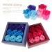 FRCOLOR Rose Box - Artificial Soap Rose Bouquet for Valentine's Day & Mother's Day - Romantic Gift in Assorted Colors (15x15x5cm - Buy Online on GoSupps.com