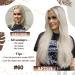 Hetto Microring Extensions - Real Hair Platinum Blonde #60 30cm 40g | Premium Remy Hair Extensions for a Natural Look - Buy Online on GoSupps.com