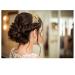 Eseres Gold Leaf Wedding Hair Crown with Combs - Glamorous Hair Jewelry for Women - Buy Online on GoSupps.com