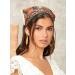 TOBATOBA Boho Bandana Headbands for Women - 3Pcs Hair Scarf Triangle Headband Set with Clips | Cottagecore Hair Accessories for Women - Buy Online on GoSupps.com
