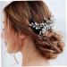 Bride Wedding Hair Comb Hair Accessories with Crystal Bridal Side Combs Headpiece for Women and Girls Hair Piece Comb. Wedding Hair Comb - Buy Online on GoSupps.com