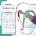 SPORTAXIS Bodyweight Workout Poster - 32 No-Equipment Exercises for Home & Gym Training | Gloss Double-Sided Lamination (16.5 x 27 inches) - Buy Online on GoSupps.com