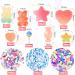 200PCS Kawaii Resin Acrylic 3D Gummy Bear Nail Charms + 300PCS Snowflake Slice - Multicolor Set - Buy Online on GoSupps.com