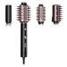 SKIMI Blow Dry Brush Hair Dryer Brush 110000RPM High-Speed Hot Air Styler for Fast Drying Curling Volumizing Straightening & Styling Black & Pink