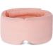 Pink Modal Cotton Sleep Mask for Women - Soft & Comfortable Eye Mask for Sleeping, Napping, and Travel - Buy Online on GoSupps.com